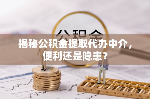 舒兰揭秘公积金提取代办中介，便利还是隐患？