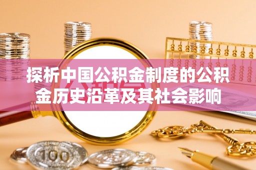 舒兰探析中国公积金制度的公积金历史沿革及其社会影响
