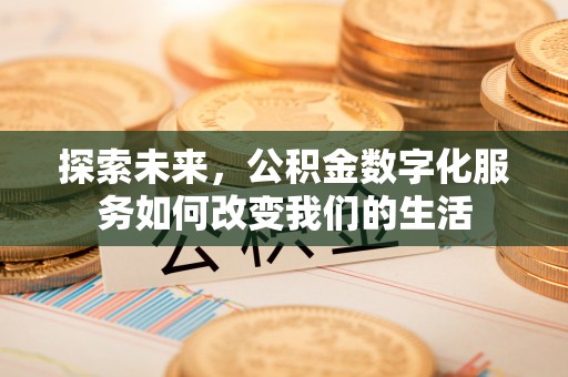 舒兰探索未来，公积金数字化服务如何改变我们的生活