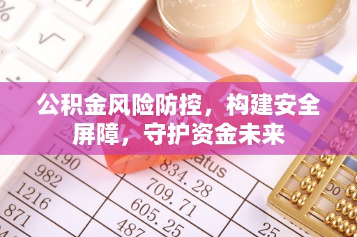 舒兰公积金风险防控，构建安全屏障，守护资金未来