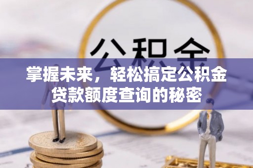 舒兰掌握未来，轻松搞定公积金贷款额度查询的秘密