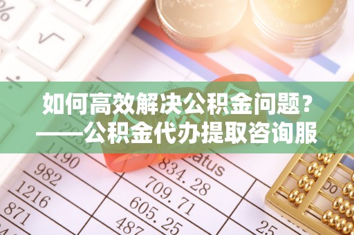 舒兰如何高效解决公积金问题？——公积金代办提取咨询服务指南