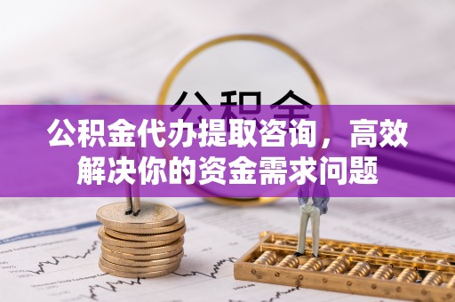 舒兰公积金代办提取咨询，高效解决你的资金需求问题