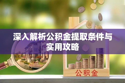 舒兰深入解析公积金提取条件与实用攻略