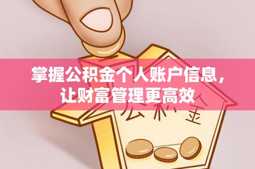 舒兰掌握公积金个人账户信息，让财富管理更高效