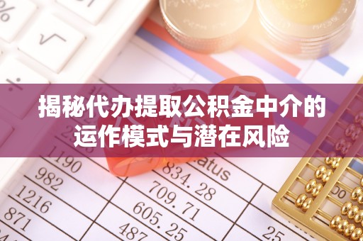 舒兰揭秘代办提取公积金中介的运作模式与潜在风险