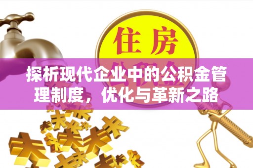舒兰探析现代企业中的公积金管理制度，优化与革新之路