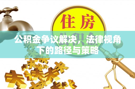 舒兰公积金争议解决，法律视角下的路径与策略