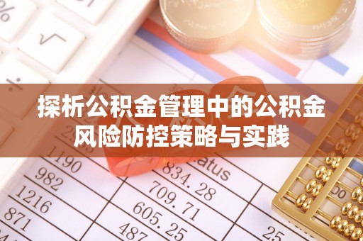 舒兰探析公积金管理中的公积金风险防控策略与实践