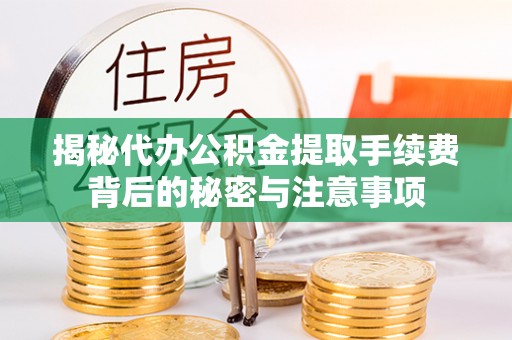 舒兰揭秘代办公积金提取手续费背后的秘密与注意事项