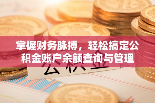 舒兰掌握财务脉搏，轻松搞定公积金账户余额查询与管理