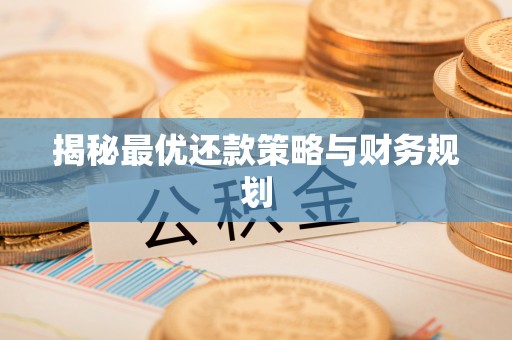 舒兰揭秘最优还款策略与财务规划