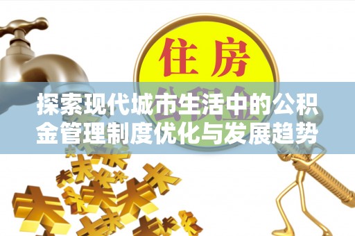 舒兰探索现代城市生活中的公积金管理制度优化与发展趋势