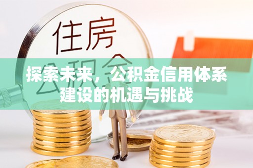 舒兰探索未来，公积金信用体系建设的机遇与挑战
